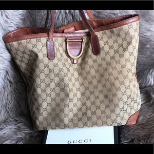 Gucci GG Canvas Tote Bag